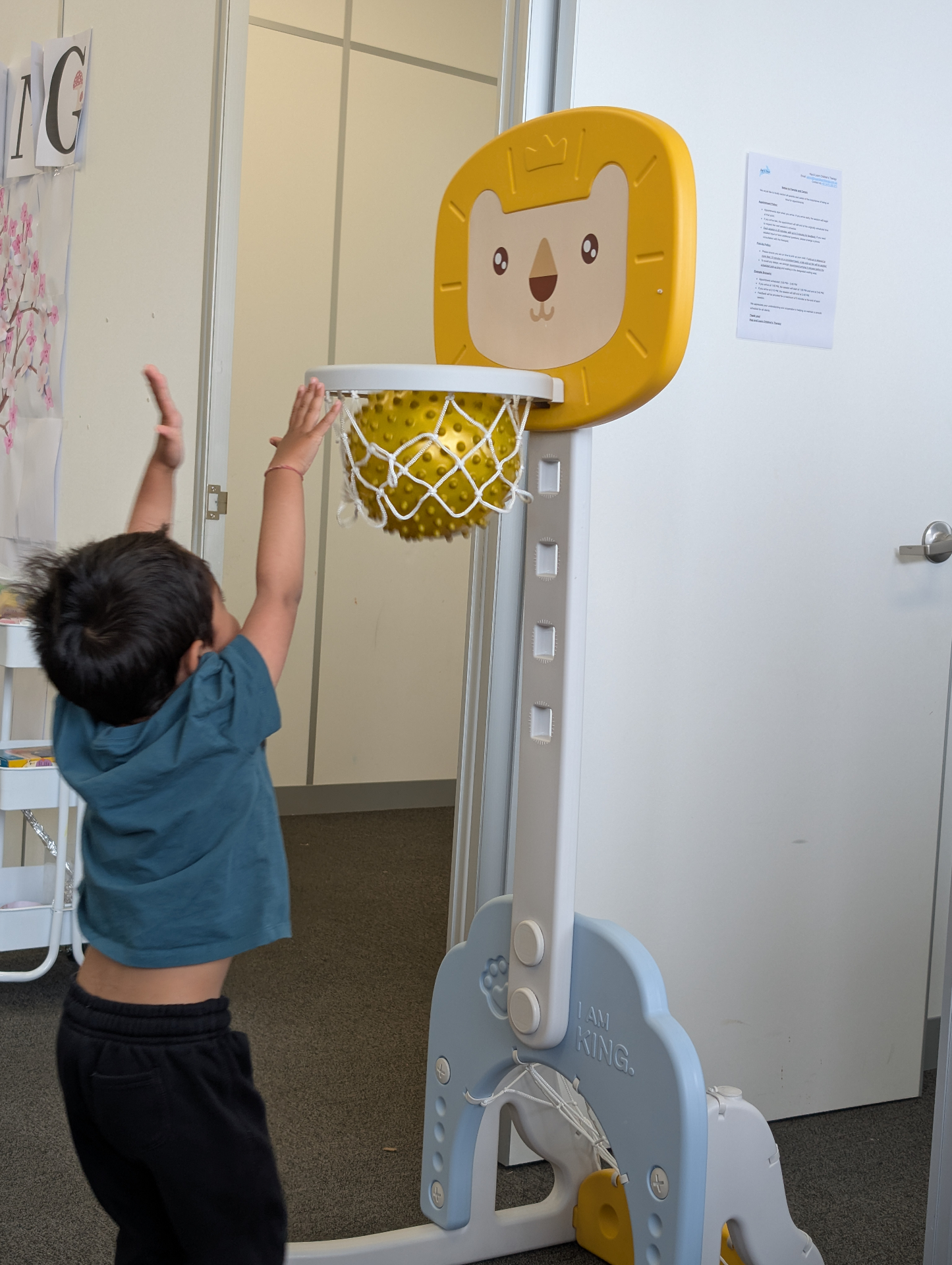 Engaging therapy session